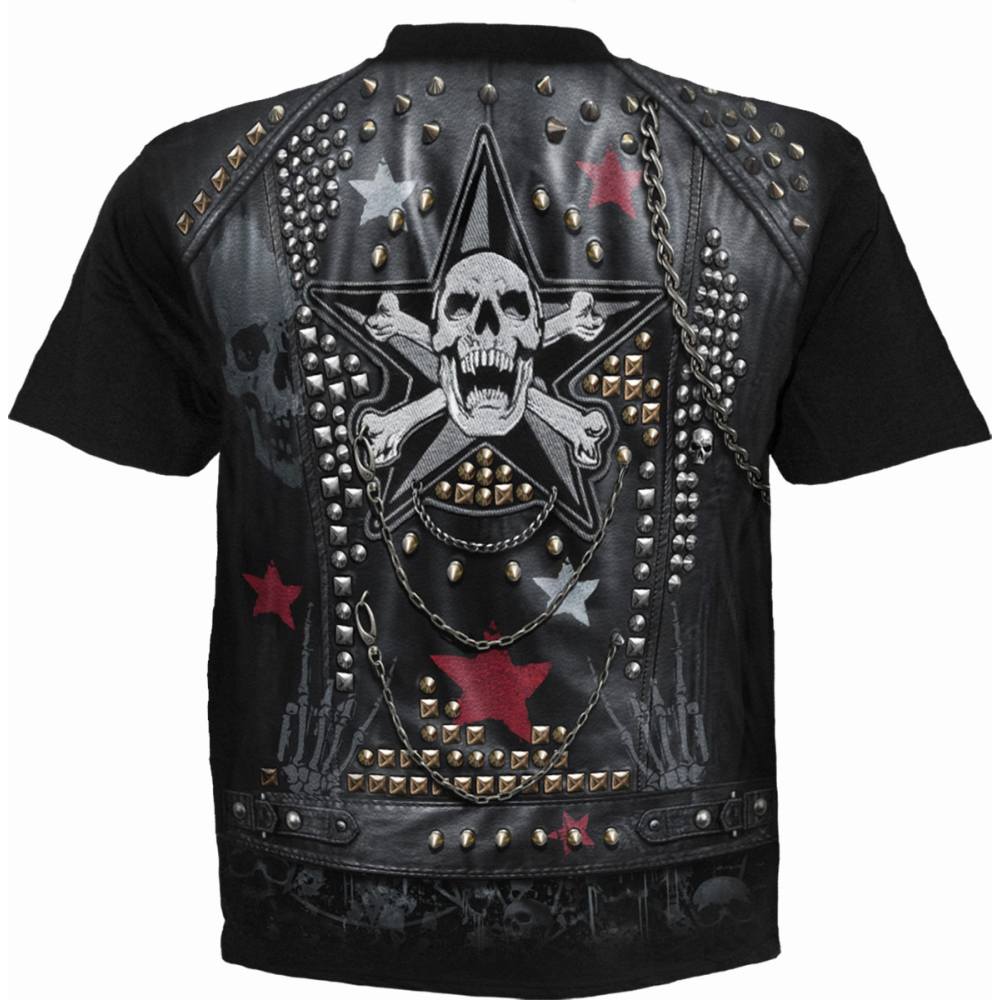 Spiral - GOTH METAL Herren TShirt - Schwarz